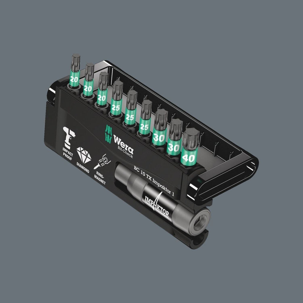 Wera Bit-Check 10 Torx Impaktor 1, 10-Pieces