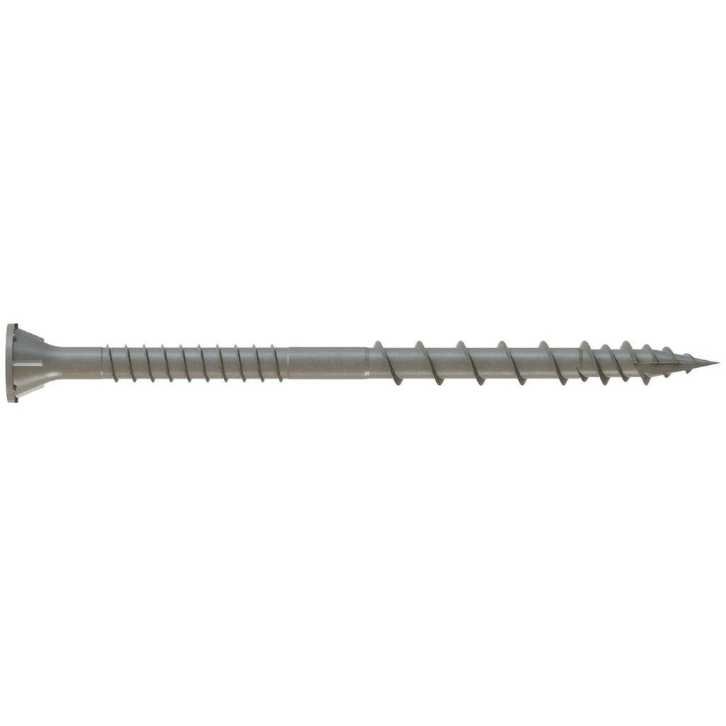 Simpson Strong-Tie DSVG3S Deck-Drive DSV WOOD Screw (Collated), #10 x 3-in. T25 6-Lobe, Gray, 1000-Pack