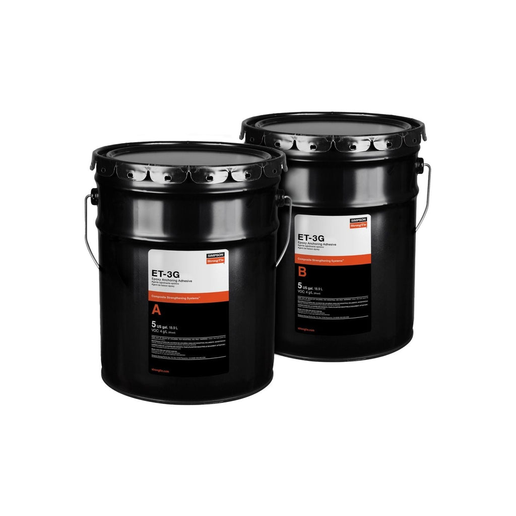 Simpson Strong-Tie ET3G10KT ET-3G 10 gal. Epoxy Adhesive Kit