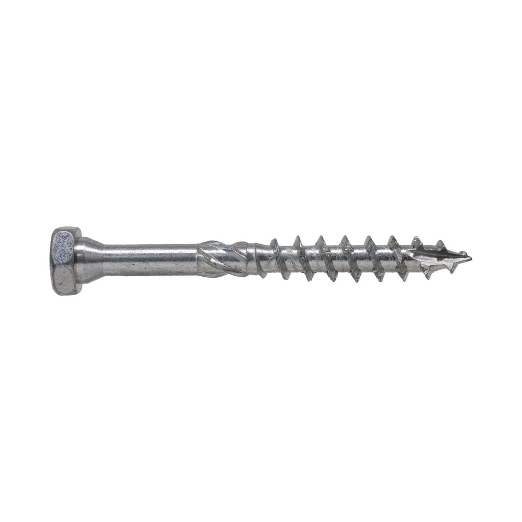 Simpson Strong-Tie Strong-Drive SDHR COMBO-HEAD Screw, 0.315-in. x 4-in., Blue Zinc, 100-Pack (SDHR31400)