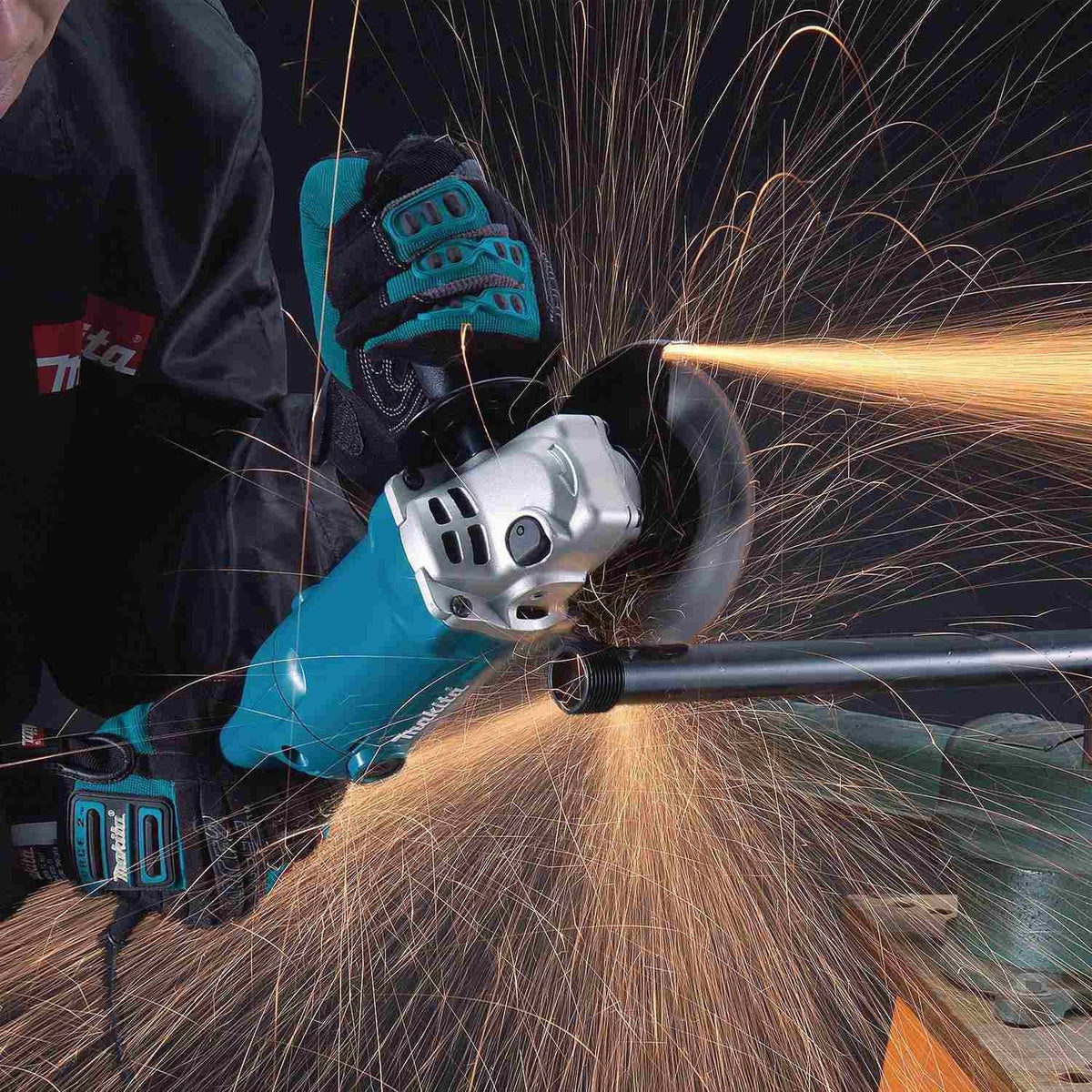 Makita GA5020 Corded 5" SJS Angle Grinder, with AC/DC Switch