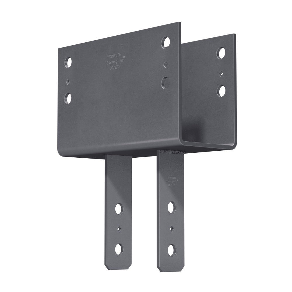 Simpson Strong-Tie CC5 1/4-6 CC Column Cap for 5-1/8-in. Beam, 6x Post