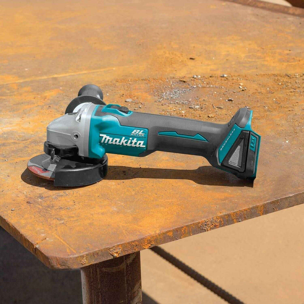 Makita XAG04Z 18V LXT Lithium-Ion Brushless Cordless 4-1/2"Â / 5" Cut-Off/Angle Grinder, Tool Only
