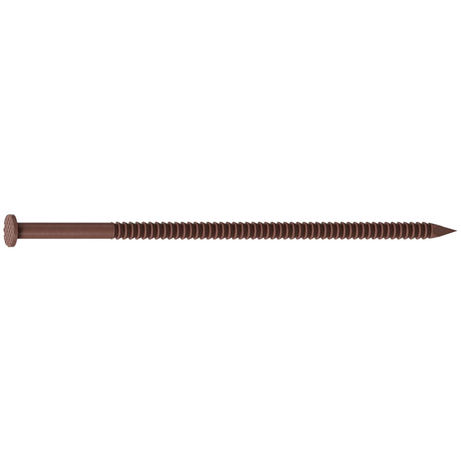 Simpson Strong-Tie S16SNDR5 Painted Siding Nail, 3-1/2-in. x .120-in. Type 304 Stainless Steel, Redwood, 5-lb.