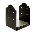 Simpson Strong-Tie Outdoor Accents Mission Collection ZMAX, Black Powder-Coated Post Base for 10x10 Rough (APB1010R)