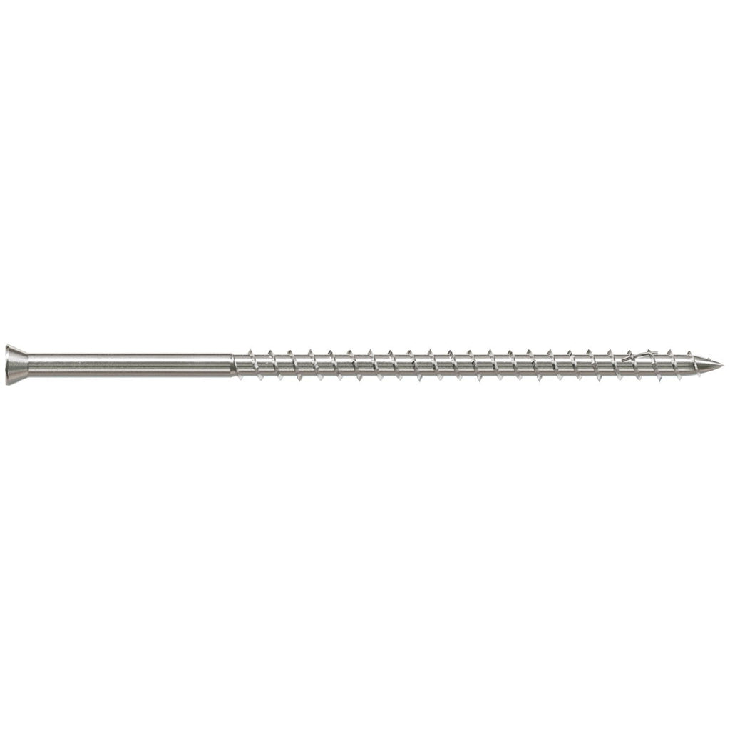 Simpson Strong-Tie S09400WP1 Deck-Drive DWP WOOD SS Screw, #9 x 4-in. T-20, Trim Head, Type 305, 1-lb.