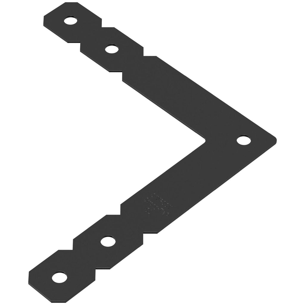 Simpson Strong-Tie OL OL 12-in. x 12-in. Black Powder-Coated Ornamental L Angle