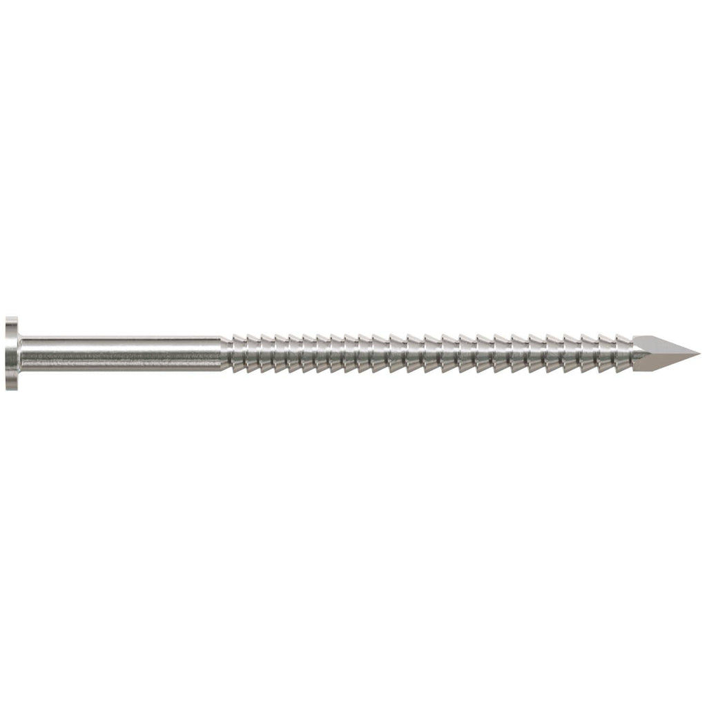 Simpson Strong-Tie T8ACN1 Common Nail, Annular Ring Shank, 2-1/2-in. x .131-in. Type 316 Stainless Steel, 1-lb.