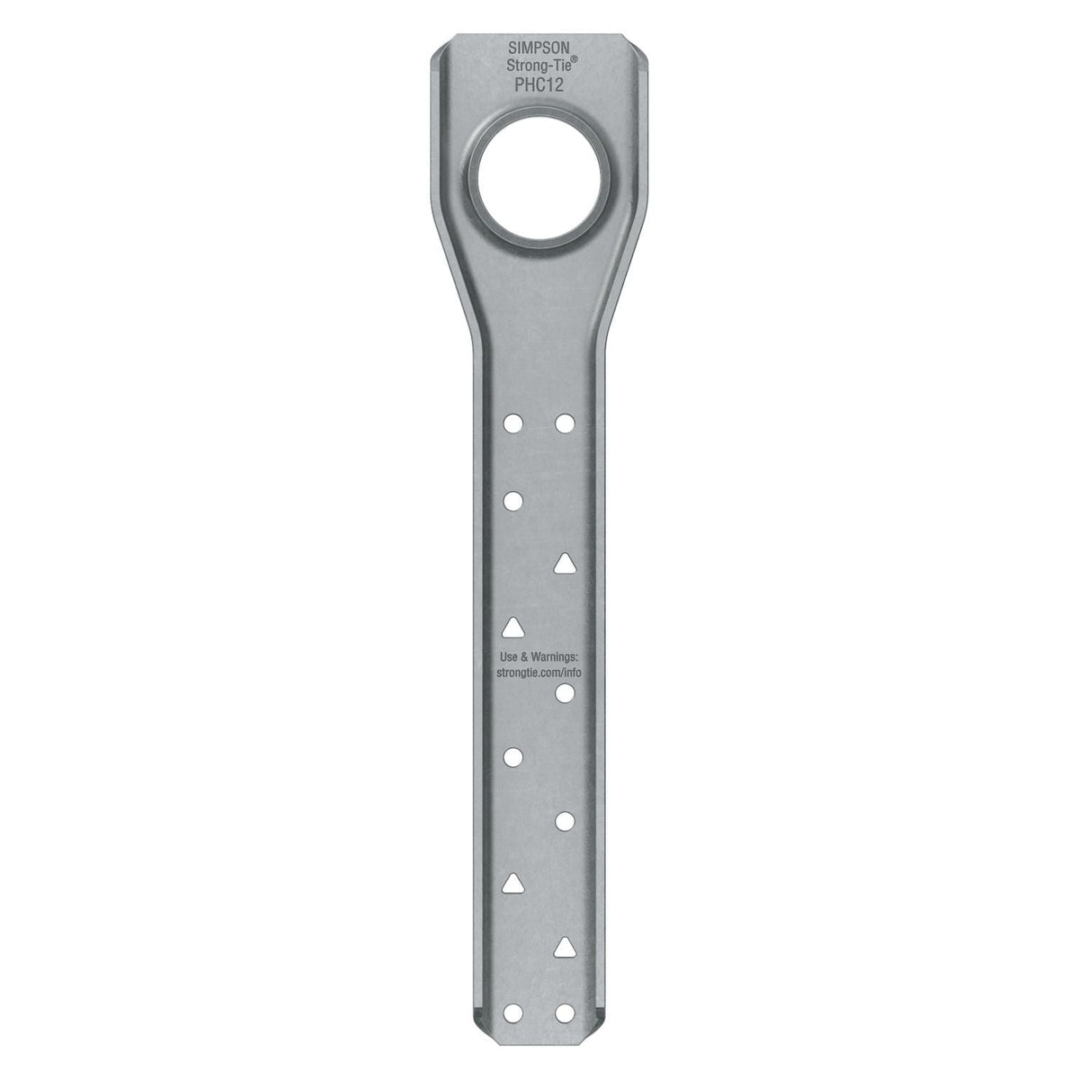 Simpson Strong-Tie PHC12 PHC 10-3/8-in. 12-Gauge Panel Hoist Clip, 50-Pack