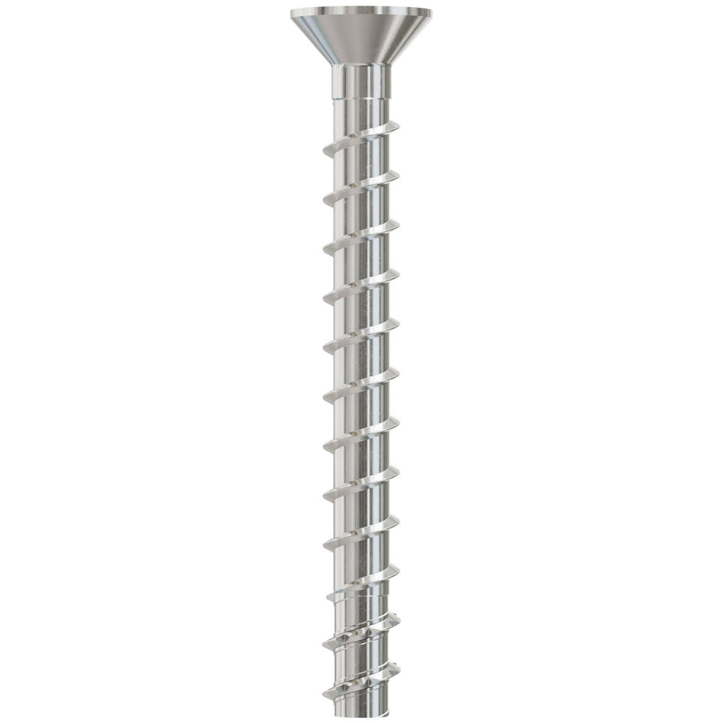 Simpson Strong-Tie THDC25300CS6SS Titen HD 1/4-in. x 3-in. Type 316 SS Countersunk Head Heavy-Duty Screw Anchor, 25-Pack