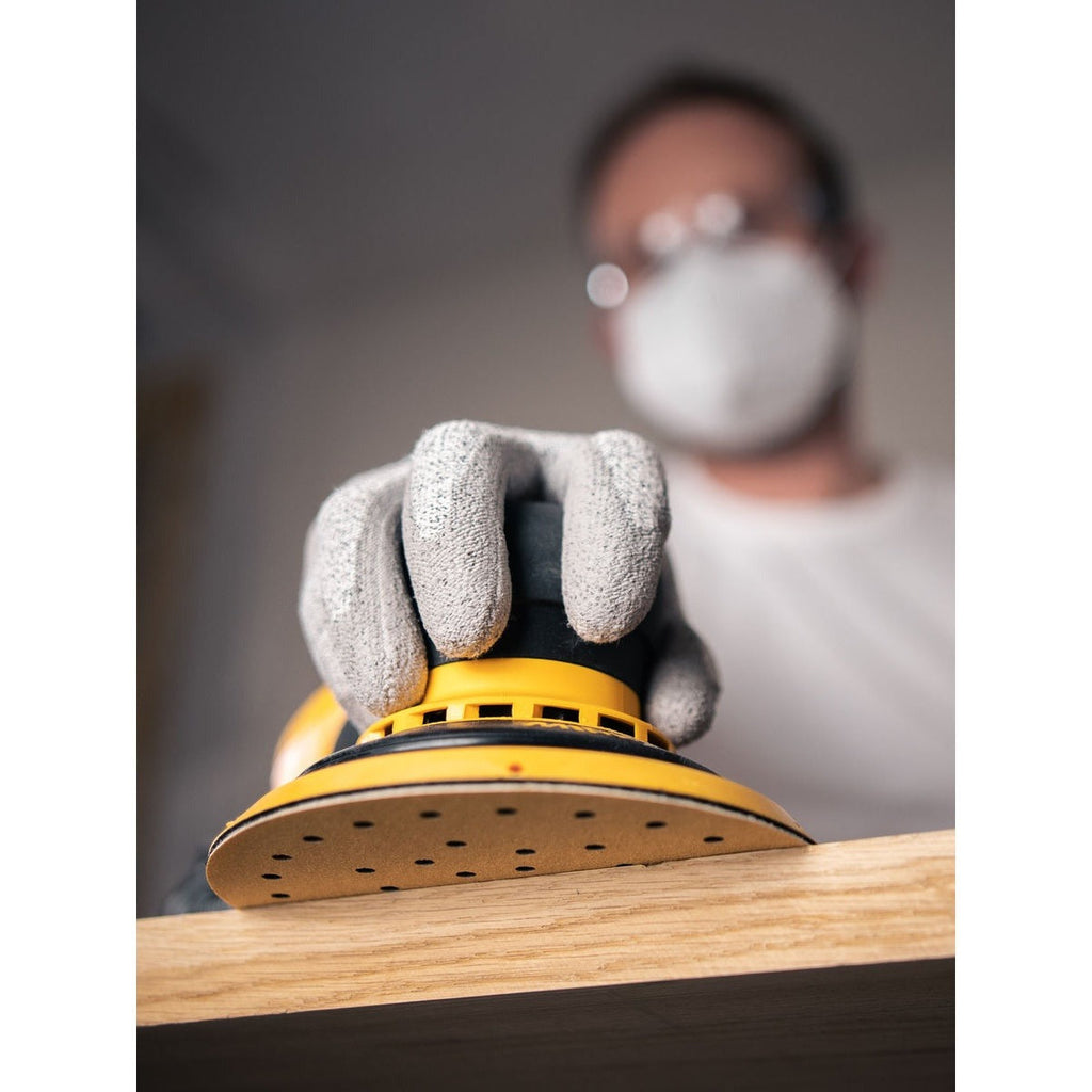 Mirka Gold Multifit 6-in. P40 Hook and Loop Sanding Discs for Orbital Sanders, 50-Pack (23-6MF-040)