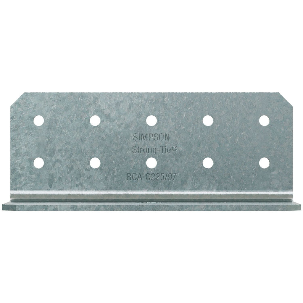 Simpson Strong-Tie 2-in. x 2-in. x 5-in. 12-Gauge Rigid Connector Angle for Concrete, 55-Pack (RCA-C225/97-R55)