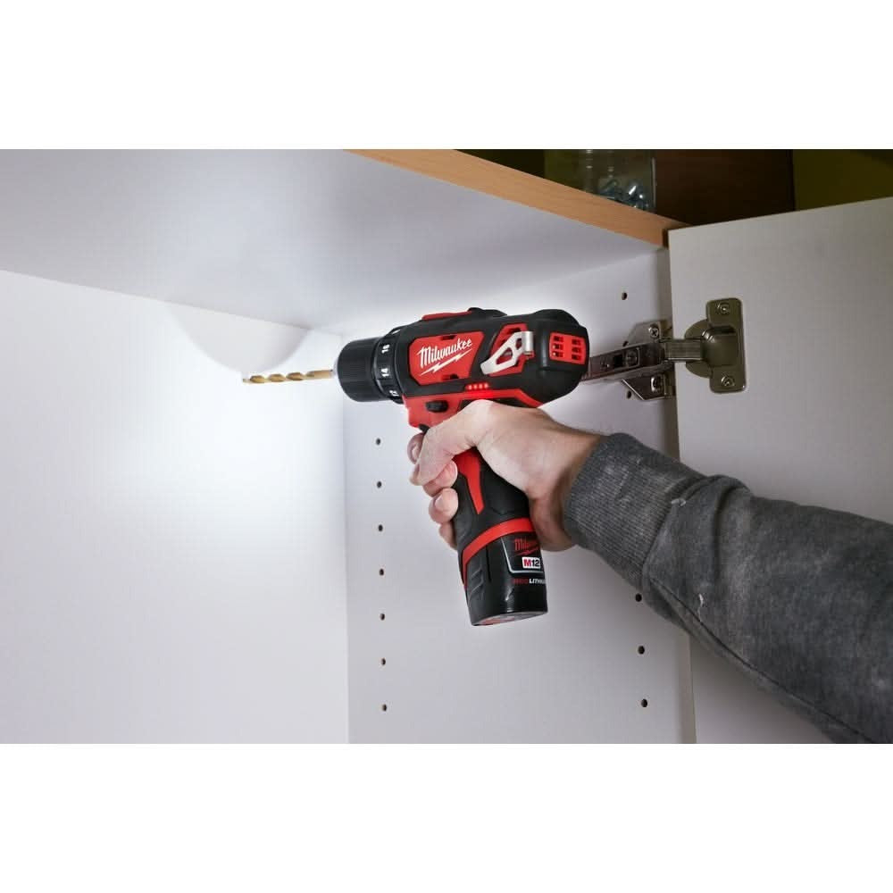 Milwaukee 2494-22 M12 Cordless 2-Tool Combo 1.5Ah Kit