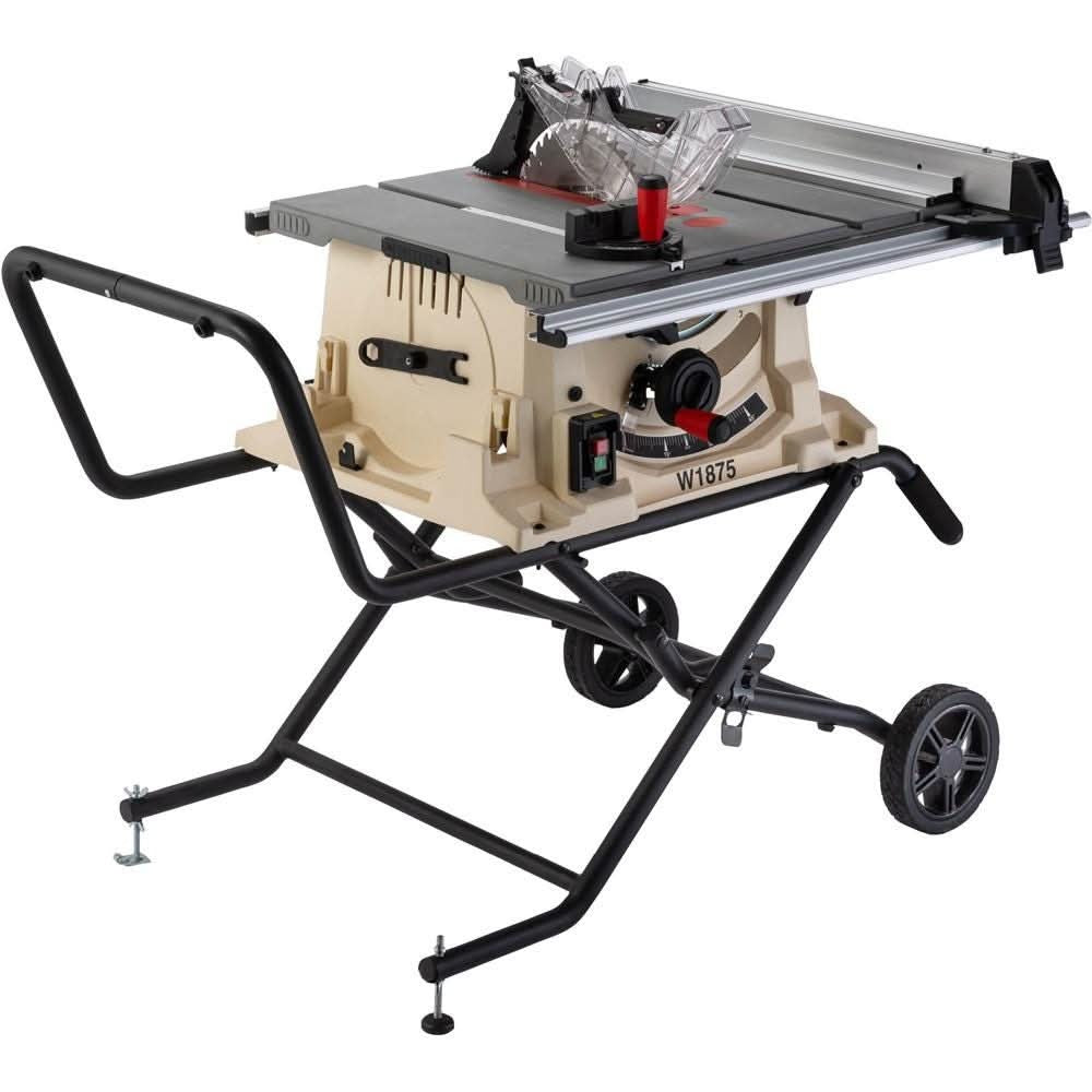 Shop Fox W1875 2HP Benchop Table Saw with Stand