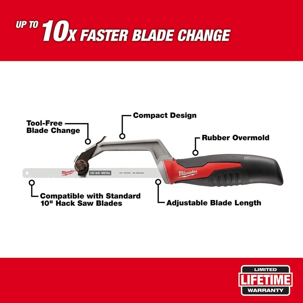 Milwaukee 48-22-0012 Compact Hack Saw