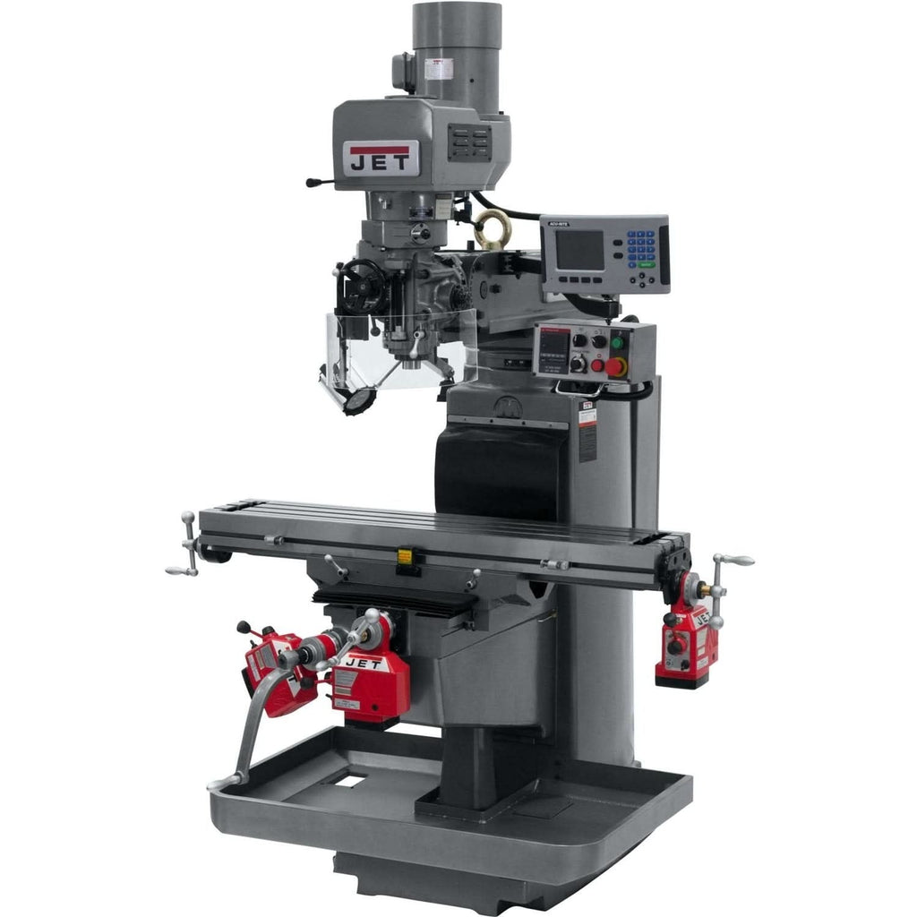 Jet Tools 690604 JTM-1050EVS2/230 Mill With X, Y and Z-Axis Powerfeeds