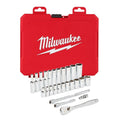 Milwaukee 48-22-9404 1/4" Drive 26-Piece SAE Ratchet & Socket Set