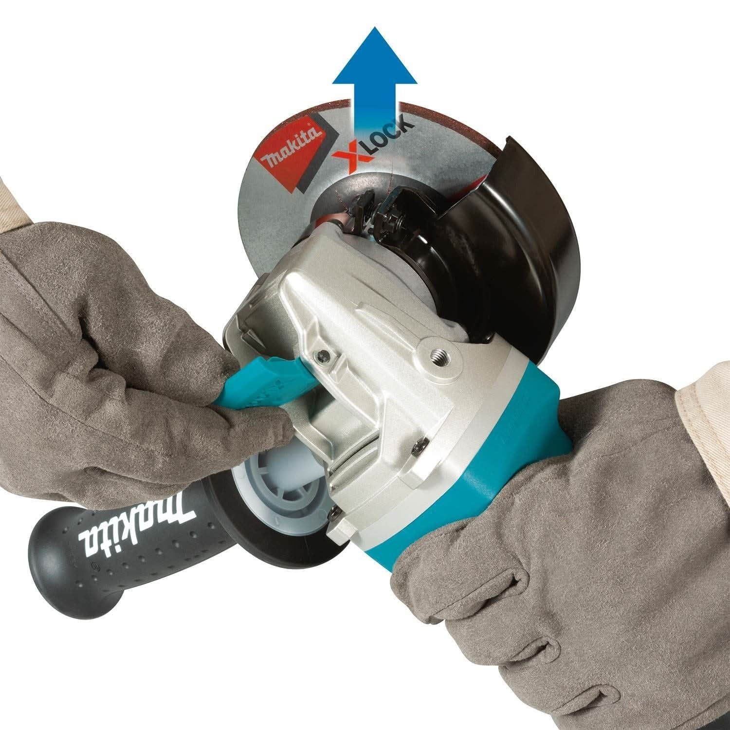 GA4570 Corded 4-1/2" X-LOCK Angle Grinder, with AC/DC Switch