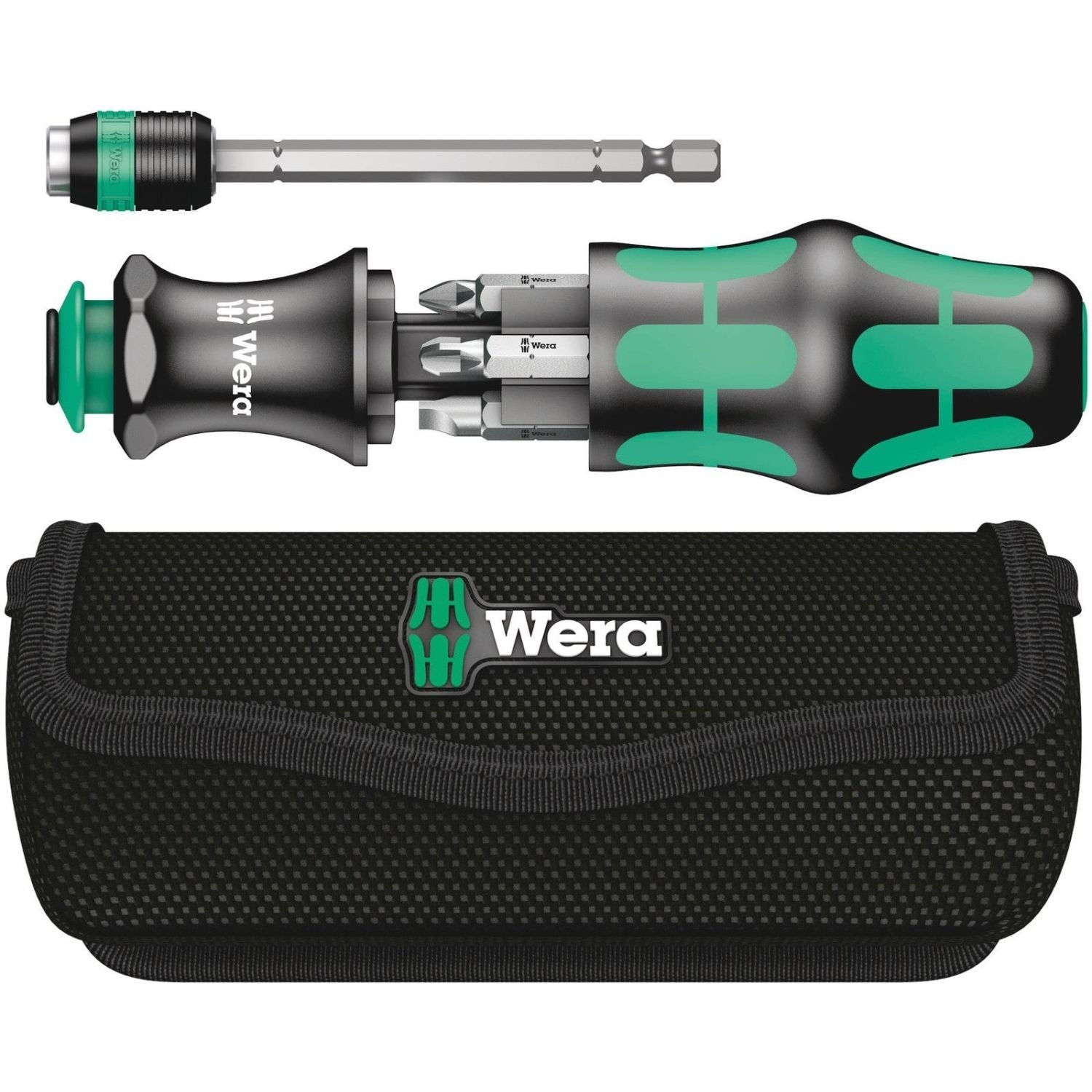 Wera Kraftform Kompakt 25 With Pouch, 7-Pieces
