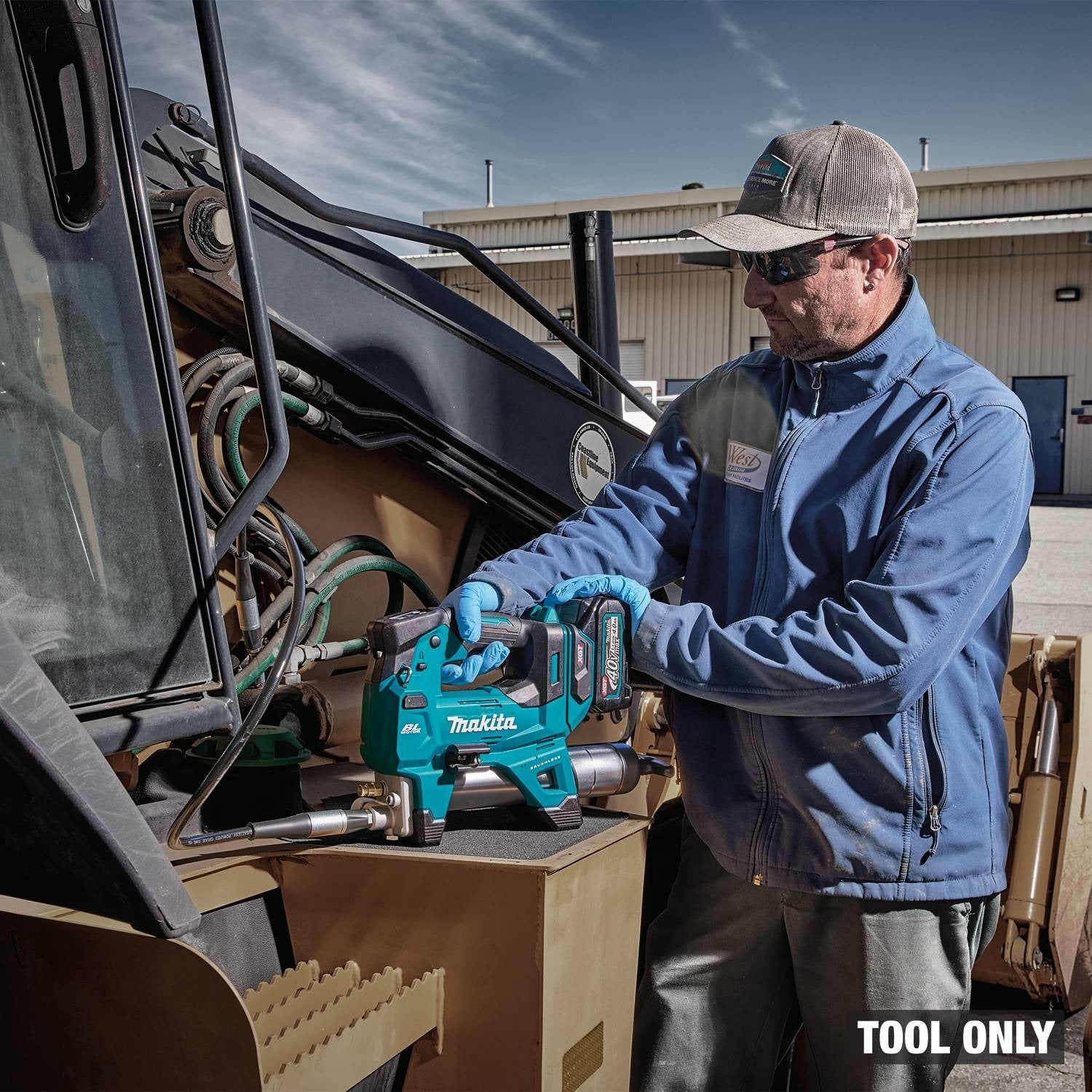 Makita GPG01Z 40V max XGT Brushless Grease Gun, Tool Only