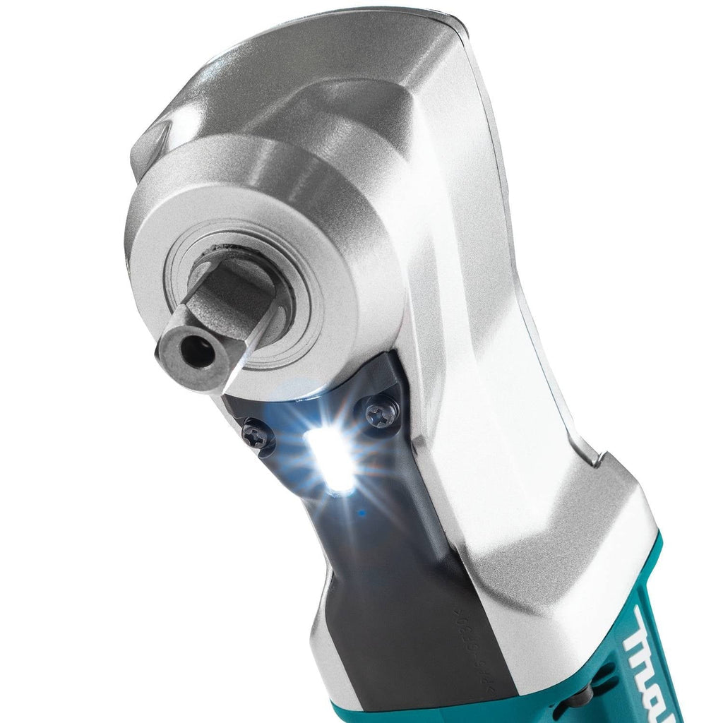 Makita XLT05Z 18V LXT Brushless High Torque 1/2-in. Angle Impact Wrench w/ Detent Pin, Tool Only