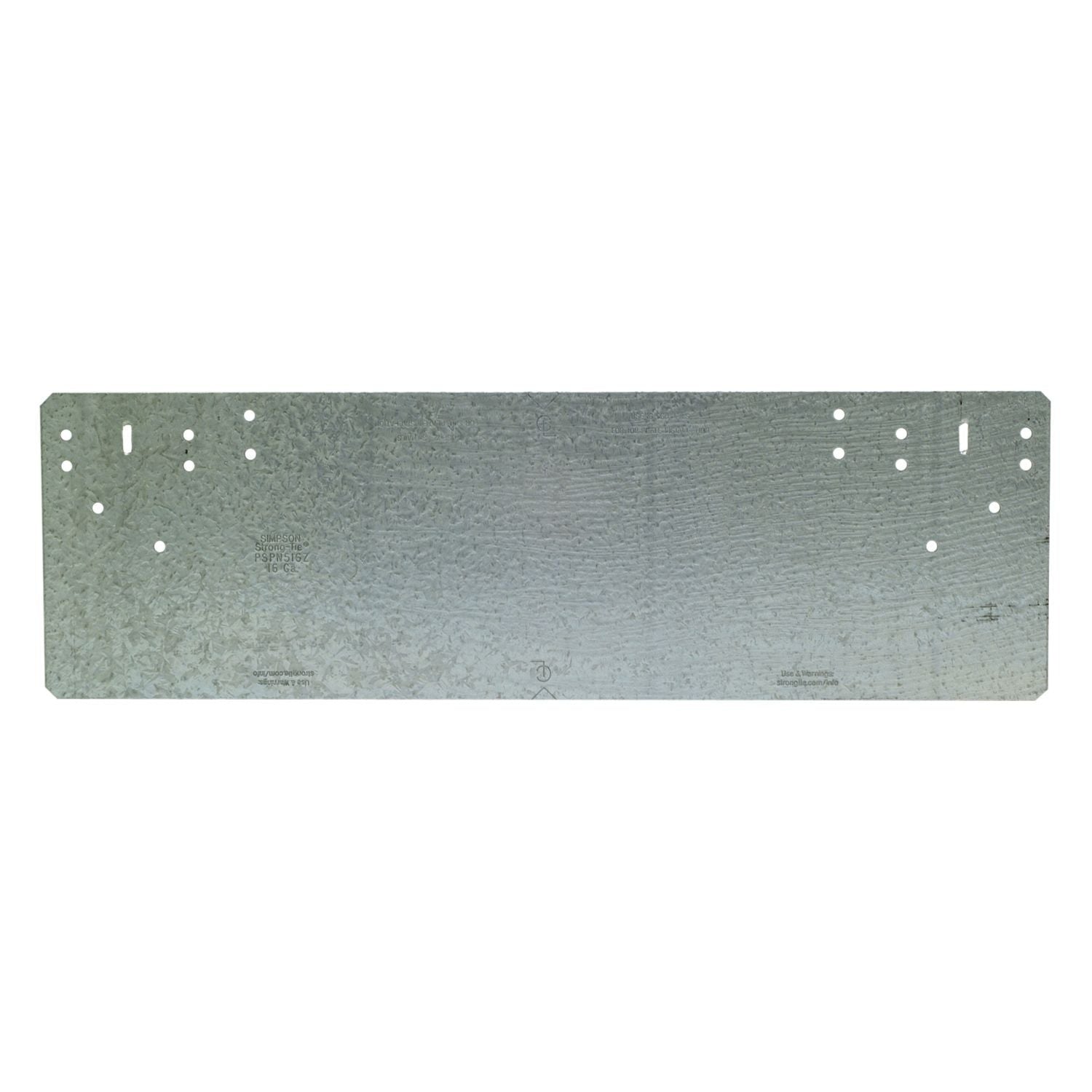 Simpson Strong-Tie PSPN516Z PSPNZ 5-in. x 16-5/16-in. ZMAX Galvanized Protecting Shield Plate Nail Stopper