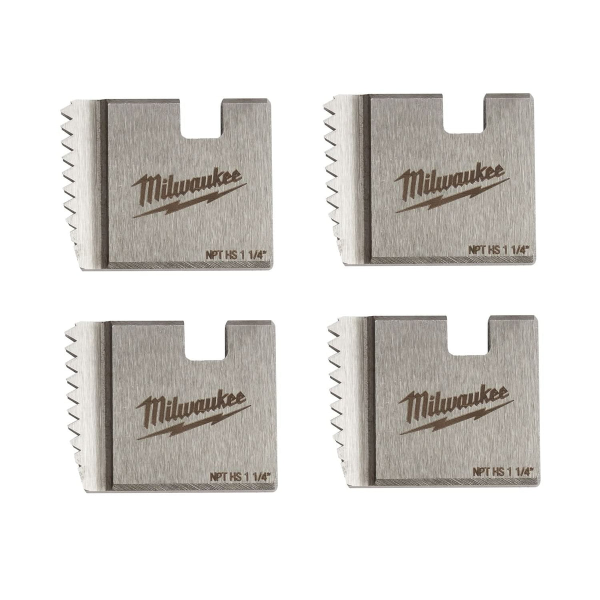 Milwaukee 48-36-1110 1-1/4" High Speed NPT Portable Pipe Dies