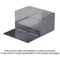 Simpson Strong-Tie ABW66Z ABW ZMAX Galvanized Adjustable Standoff Post Base for 6x6