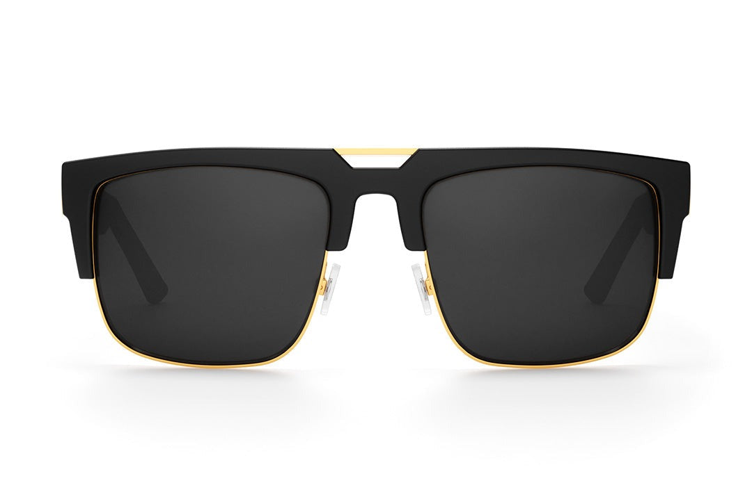 Heat Wave Interceptor Black/Gold Sunglasses