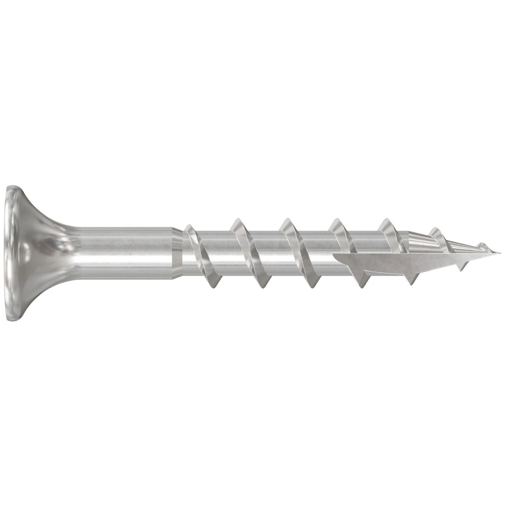 Simpson Strong-Tie S08125DBB Bugle-Head Wood Screw, Square Drive, #8 x 1-1/4-in. #2 Square, Type 305, 5000-Pack