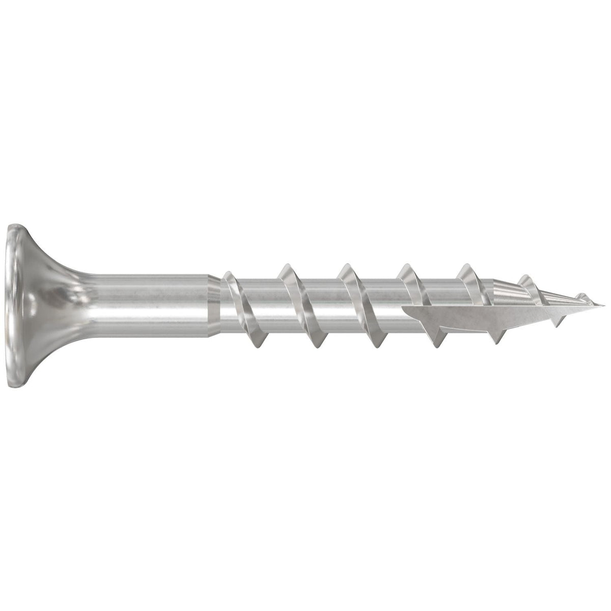 Simpson Strong-Tie S08125DBB Bugle-Head Wood Screw, Square Drive, #8 x 1-1/4-in. #2 Square, Type 305, 5000-Pack