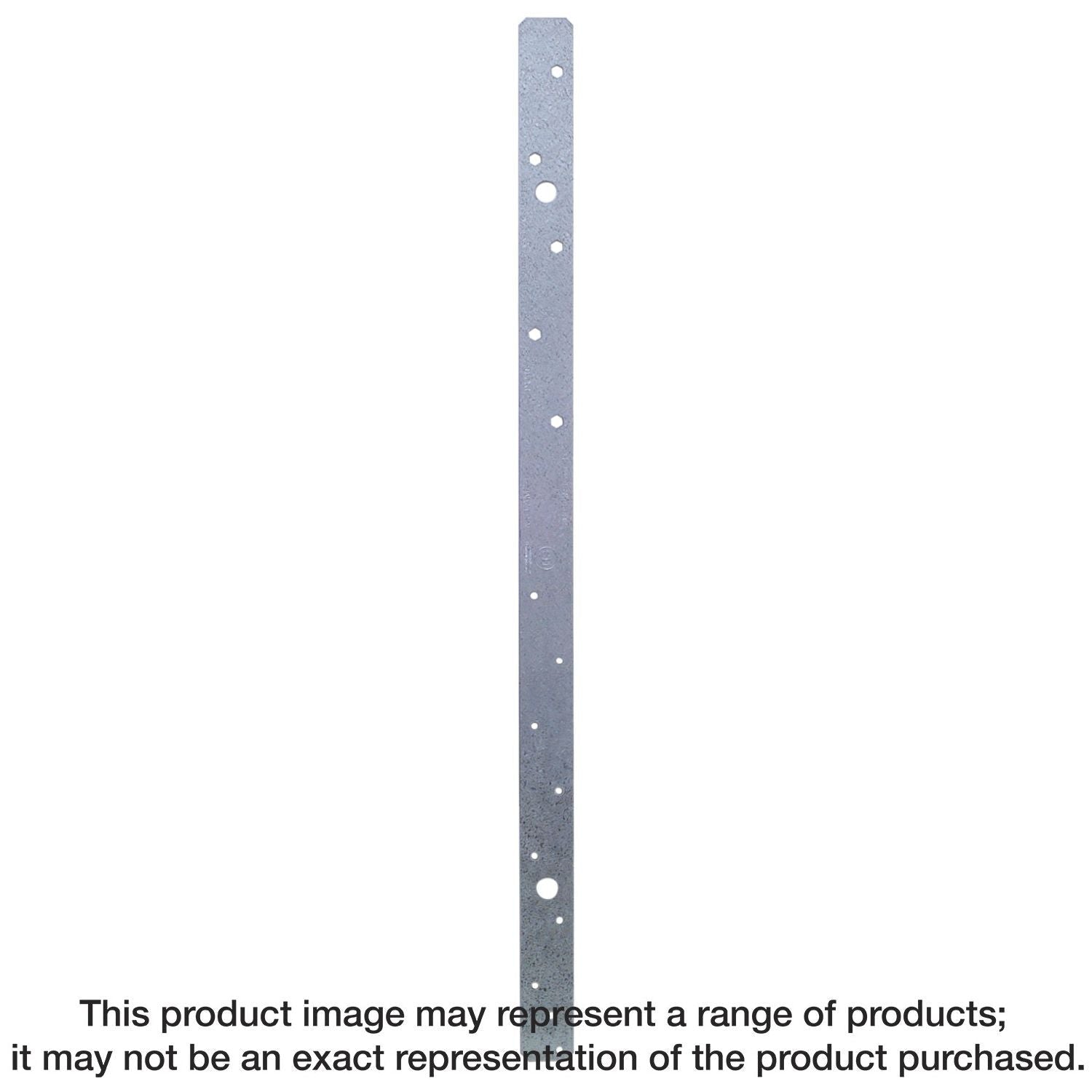 Simpson Strong-Tie MSTAM24 MSTAM 24-in. 18-Gauge Galvanized Medium Strap Tie for Masonry