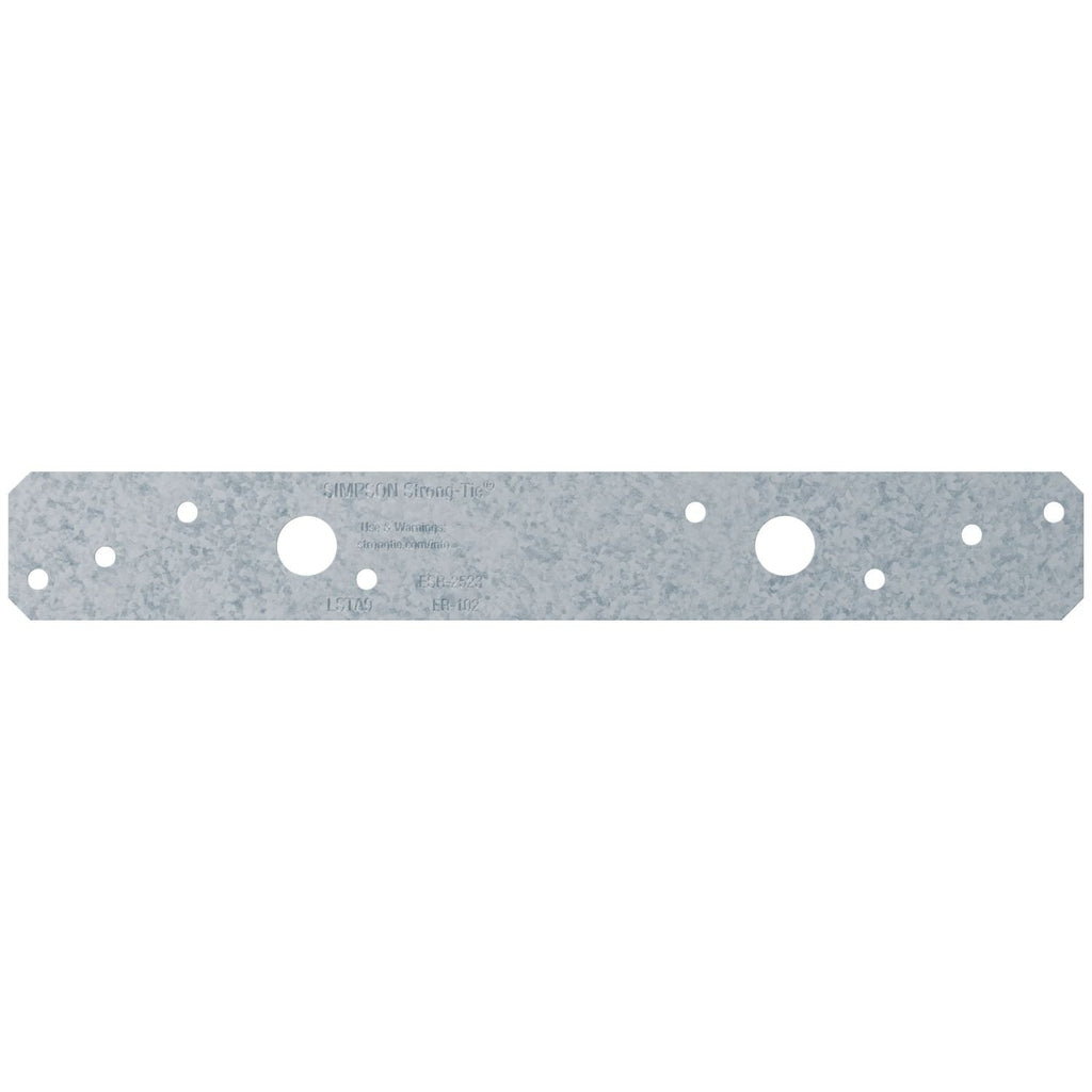 Simpson Strong-Tie LSTA9 LSTA 1-1/4-in. x 9-in. 20-Gauge Galvanized Strap Tie