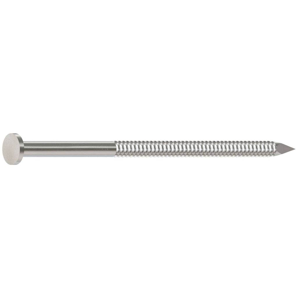 Simpson Strong-Tie T30ACNB Common Nail, Annular Ring Shank, 4-1/2-in. x .203-in. Type 316 Stainless Steel, 25-lb.