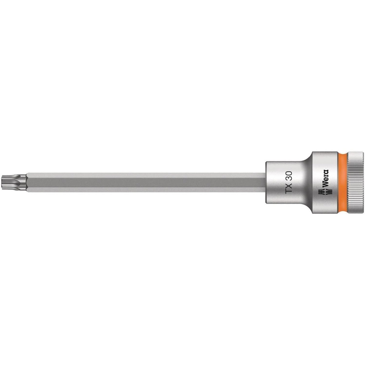 Wera 8767 C Hf Torx Zyklop Bit Socket With 1/2-in. Drive With Holding Function, Torx 30x140-mm.