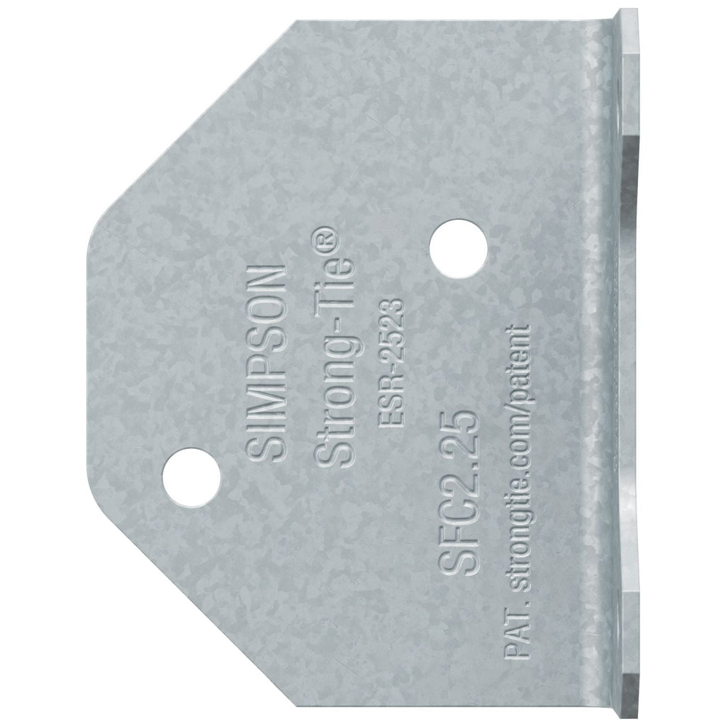 Simpson Strong-Tie SFC2.25-R300 SFC 7/8-in. x 1-3/4-in. x 2-1/4-in. Steel Framing Connector, 300-Pack