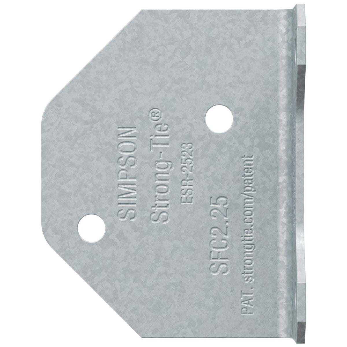 Simpson Strong-Tie SFC2.25-R300 SFC 7/8-in. x 1-3/4-in. x 2-1/4-in. Steel Framing Connector, 300-Pack