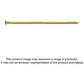 Simpson Strong-Tie SDCF22858 Strong-Drive SDCF TIMBER-CF Screw, 0.315-in. x 8-5/8-in. T40, Yellow Zinc, 250-Pack