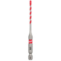 Milwaukee 48-20-9000 1/8" x 2" x 3-1/2" SHOCKWAVE Impact Duty Carbide Hammer Drill Bit