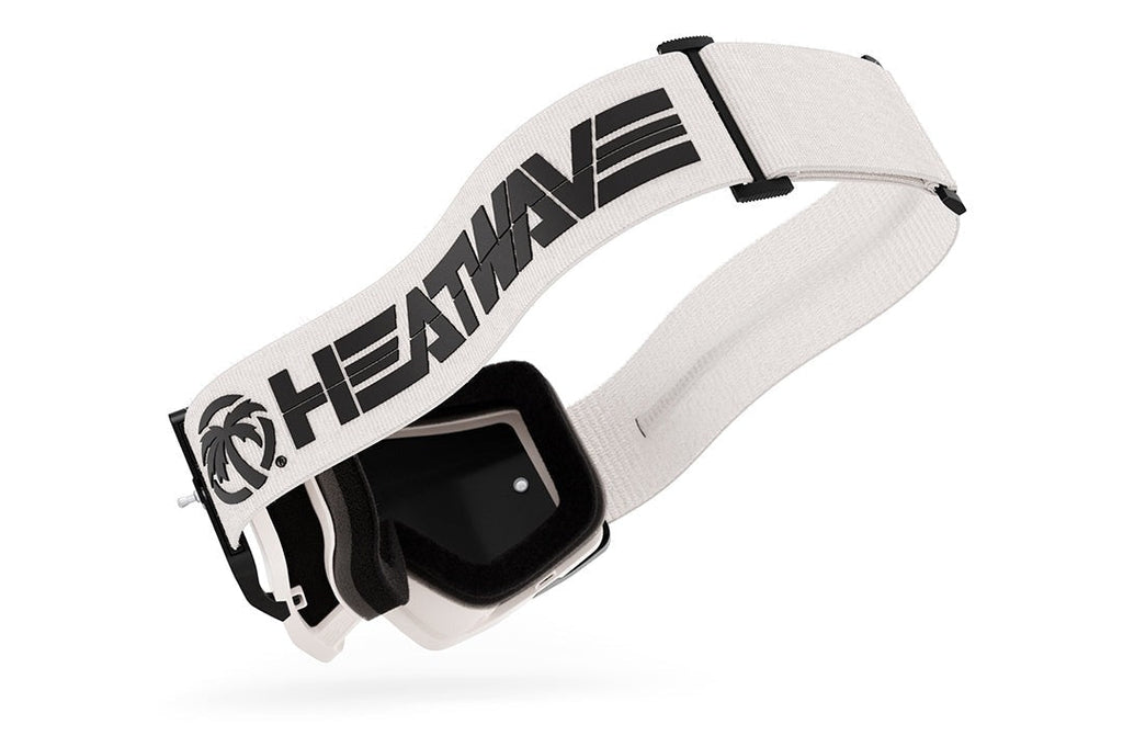 Heat Wave Billboard Icon WHITE MXG-250 Moto Goggle