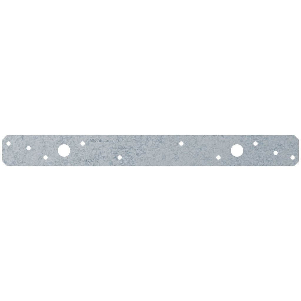 Simpson Strong-Tie 1-1/4-in. x 12-in. 20-Gauge Galvanized Strap Tie (LSTA12)