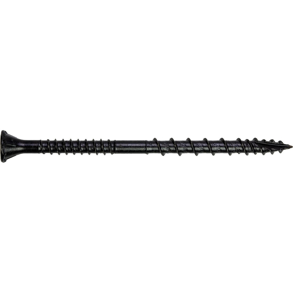 Simpson Strong-Tie DSVBK3R210 Deck-Drive DSV WOOD Screw, #10 x 3-in. T25, Flat Head, Quik Guard, Black, 210-Pack