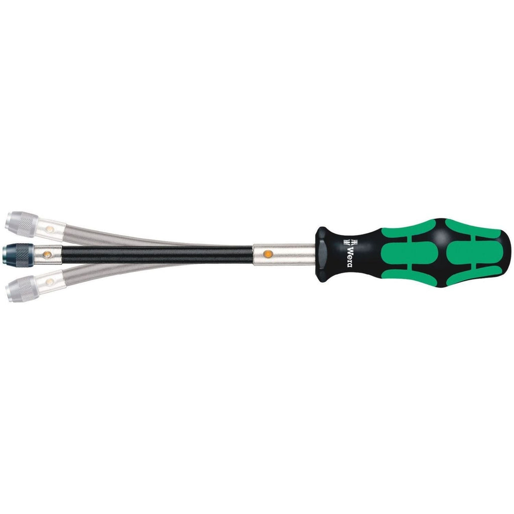 Wera 392 Bitholding Screwdriver With Flexible Shaft, 1/4-in.x177-mm.