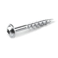 Kreg Tool #8 1-1/4-in. Coarse Washer Head Zinc Pocket-Hole Screws, 1200-Count for Indoor Wood Joinery (SML-C125-1200)