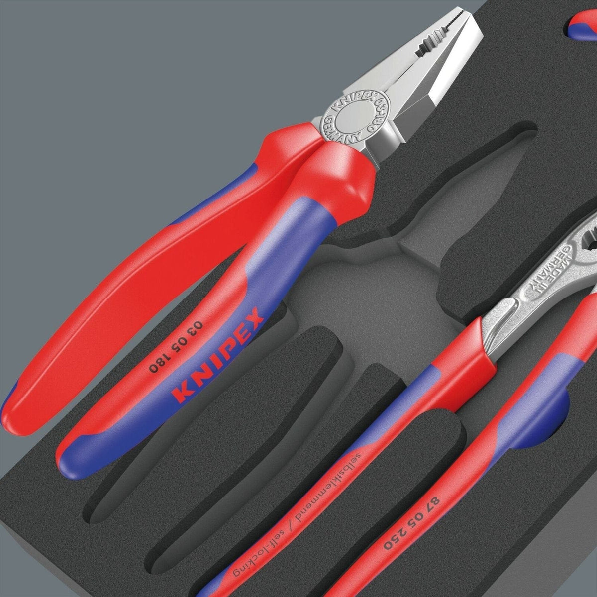 Wera 9780 Foam Insert Knipex Pliers Set 1, 3-Pieces