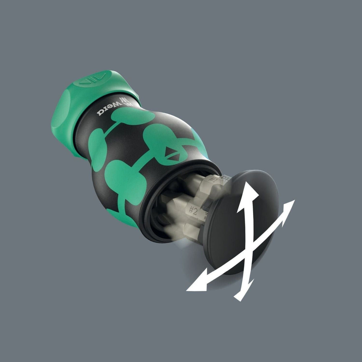 Wera Kraftform Kompakt Stubby Magazine Ra 4, 6-Pieces