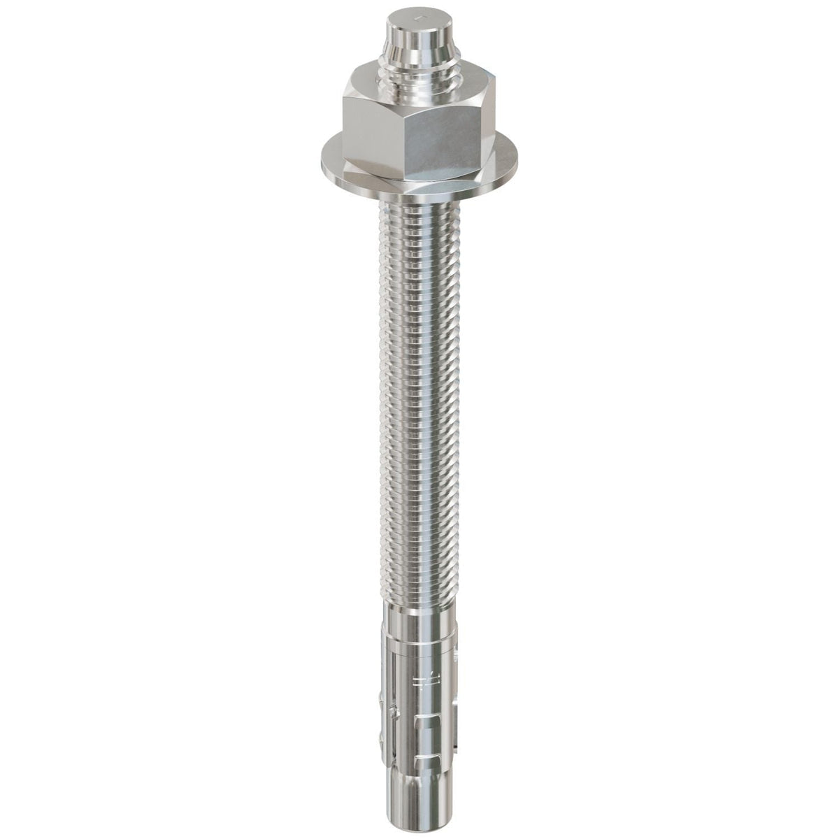 Simpson Strong-Tie STB2-62700S4F20 Strong-Bolt 2, 5/8-in. x 7-in. Type 304 Stainless-Steel Wedge Anchor, Fully Assembled, 20-Pack