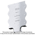 Simpson Strong-Tie WBAC162-R50 WBAC Wood Backing Steel Connector for 1-1/4-in. to 1-5/8-in. Flange, 50-Pack