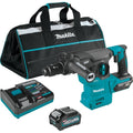 Makita GRH09M1 40V max XGT Brushless Cordless 1-3/16" SDS-PLUS AVT Rotary Hammer Kit, with Interchangeable Chuck, AWS Capable (4.0Ah)
