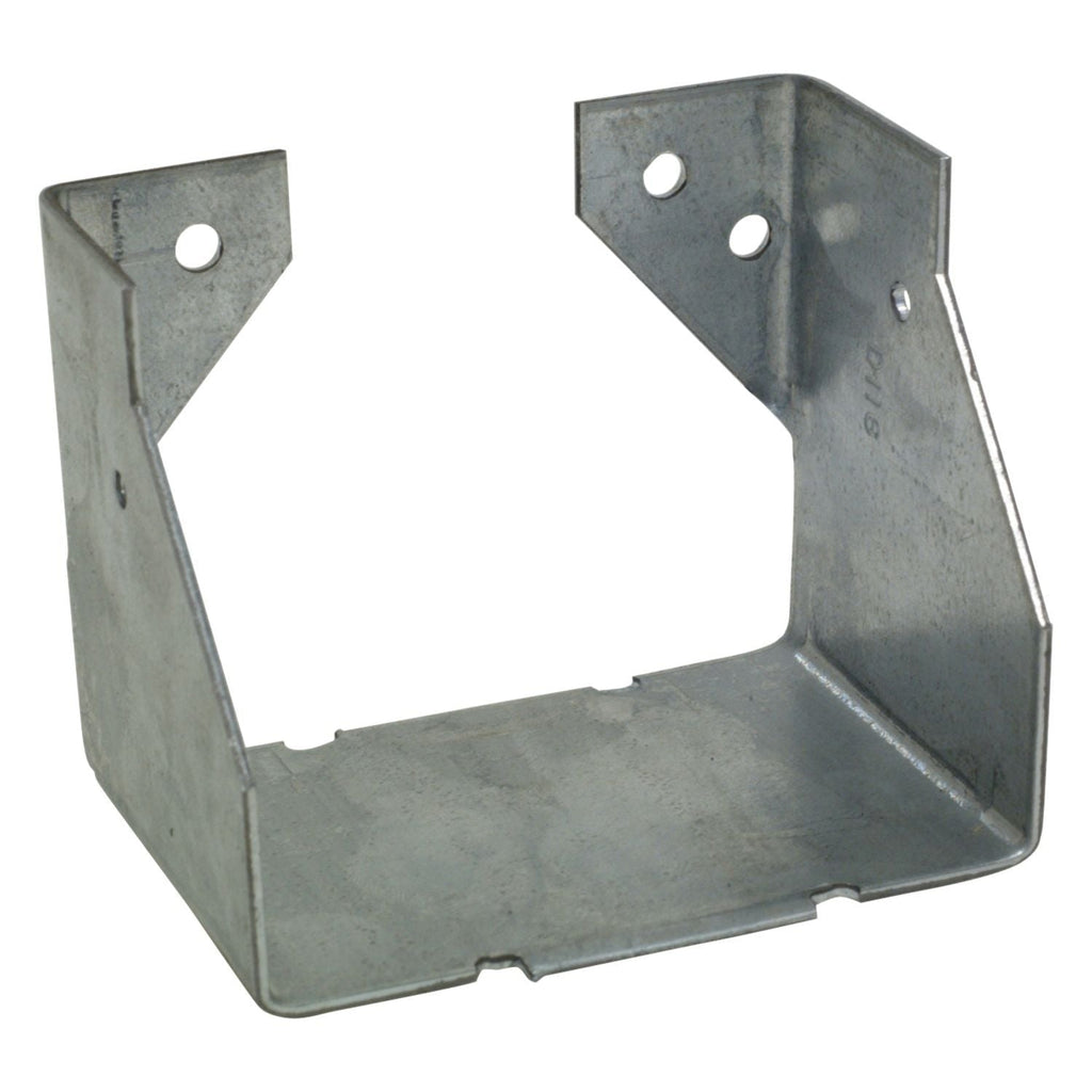 Simpson Strong-Tie HUC44 HUC Galvanized Face-Mount Concealed-Flange Joist Hanger for 4x4